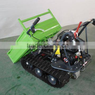 SF0610H, 6.5Hp garden mini dumper, alterrain transporter with crawler for agriculture and gardening