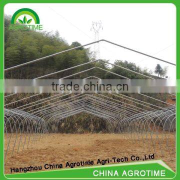 Agrotime Greenhouse With Manual Film Roller One Stop Gardens Greenhouse Parts Hidroponica Used for Sale photo-5