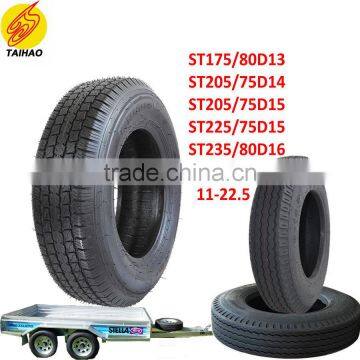Small Trailer ST Trailer Tire 175/80D13 205/75D14 205/75D15 225/75D15 235/80D16 Truck Trailer TIre 10.00-20 11-22.5 8-14.5 Tire photo-1