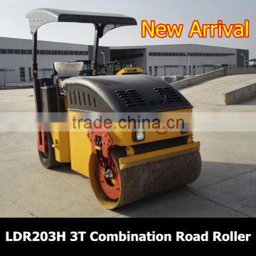 New 3Ton Hydraulic Combination Road Roller
