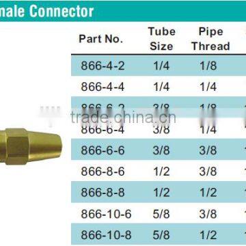 866 Female Connector,Air Brake Fittings for Copper Tube,Brass Valve photo-5