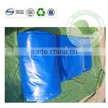 10'x16' PVC Coated Tarp UV Protection For Opean Trailer