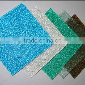 Plastic Embossed Sheet,Polycarbonate Solid Sheet,PC Opal Embossed Door Panel, Roof Material,Polycarbonate Panel photo-3