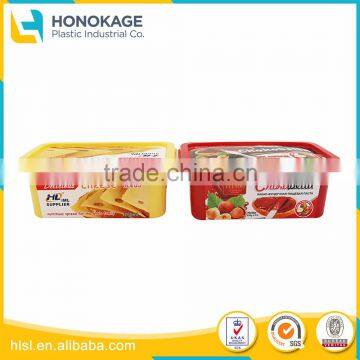 250g Cheese Cup by Cheap Food Packaging Container Manufacture in China, Clear Plastic Bowls with Lids