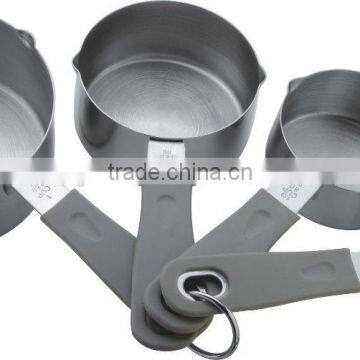 Wholesale Kitchen Accessories 4Pcs Different Size Stainless Steel Measuring Cup photo-2
