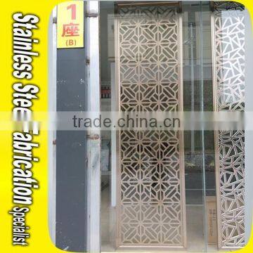2015 Fashion Design Stainless Steel Decorative Folding Hanging Partition photo-6