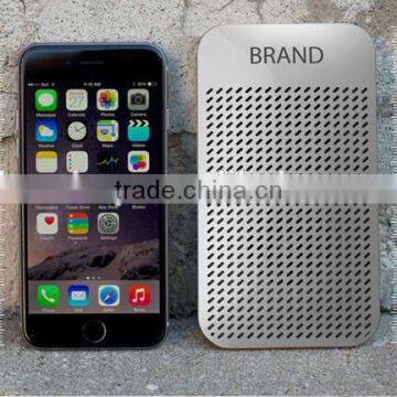 Multi-function Mobile Power Portable Speaker Super-thin Safe Polymer Batteries Bluetooth Stereo Mini Charging Treasure Speaker photo-4