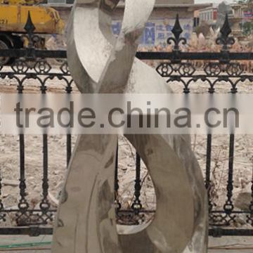 Abstract Style Stainless Steel Sculpture for Garden Outside Plaza use