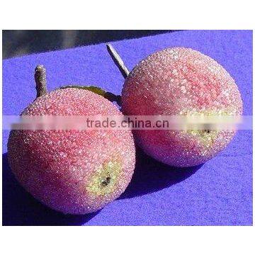 Beaded artificial fruit faux fruit fake fruit apple