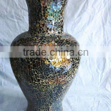 Crackle Vintage Unique Vase for Wedding Decoration photo-3