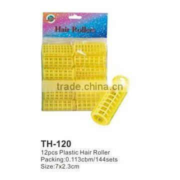 12pcs Plastic Hair Roller TH120