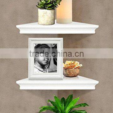 2016 New Arrival Living Room Corner Shelf Home Furniture MDF Wood Wall Floating Wall Shelf photo-3
