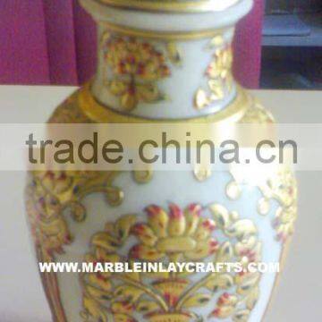 Marble Flower Handmade Vases And Pots