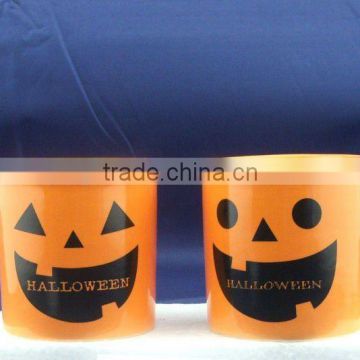 best selling ceramic candle holder for halloween decoration