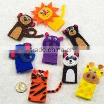 hot trendy high quality and eco friendly new products felt puppets on alibaba express made in china for halloween