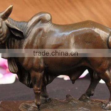 Animal Garden Statue Bronze Brahman Bull Sculpture for Sale photo-2