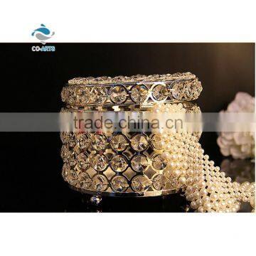 New arrival gift modern bling handmade jewelry box crystal decoration