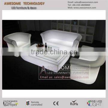 Luxury Lounge Loveseat / Led Glowing Loveseat