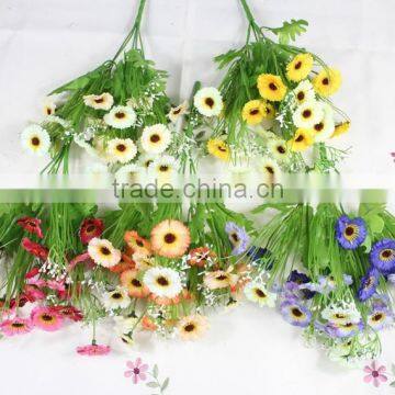 Artificial Chrysanthemum Flower Decorative Landscaping Flower Bouquet for Wholesale photo-2