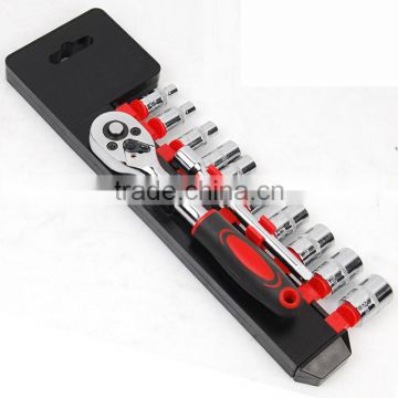 12pcs/set New As seen on tv multi-function HAND TOOL Universal Socket Wrench Power Drill Adapter gator grip socket set