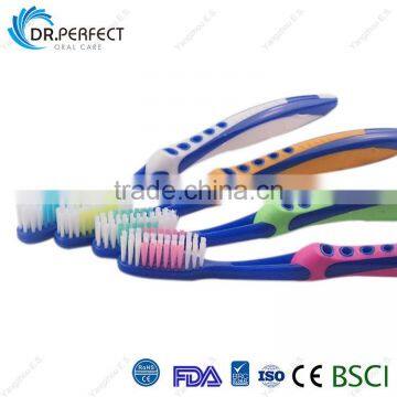 Adult Toothbrush Soft Rubber Handle Oral Care Toothbrush photo-3