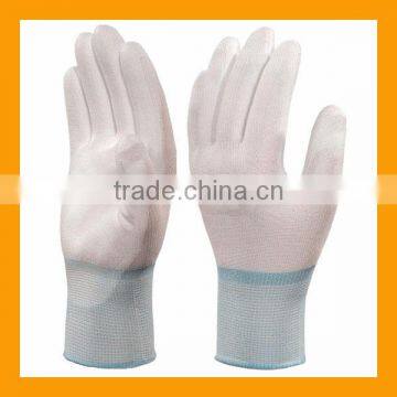 Cheapest PU Palm Fit Gloves Multi-colors Softtextile PU Glove Industrial Work Safety PU Coated Gloves