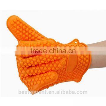 Food Grade Disposable Non-stick Silicone Oven Gloves photo-6