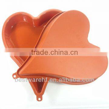 Family use custom shaped Big love heart shape Cake Pan