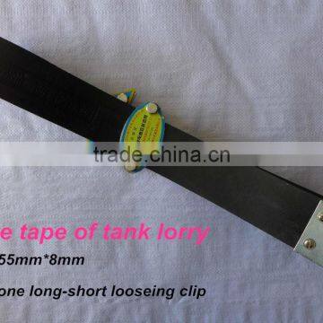 Draggle tape of tank lorry 1.6m*55mm*8mm Special electrostatic drag strip conducting electrostatic rubber oil tank truck tow