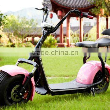2016 Popular Harley Scooter Style Electric Scooter With Big Wheels Fashion City Scooter Citycoco photo-6