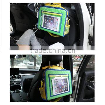 Backseat Car Organizer,Kids Play Tray for Snacks Car Bus Train and Plane Journeys,Travel Used photo-6
