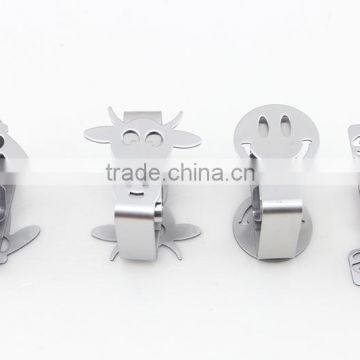 Hot Selling High Quality Stainless Steel Fancy Design Tablecloth Clips