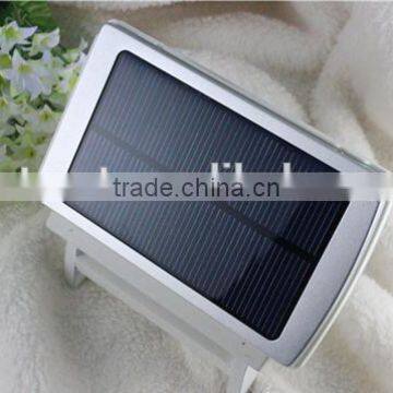 8000mAh Rectangle Shape Solar Panel Power Bank With Lights photo-5