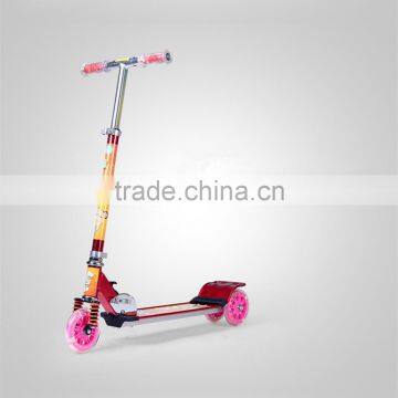 Three 120mm Big Wheels Children Scooter With Aluminum Frame for Sales photo-3