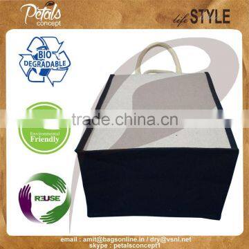 Six Bottle Juco Beer Bag With Partition for OEM - Made From pp Laminated Fabric photo-3