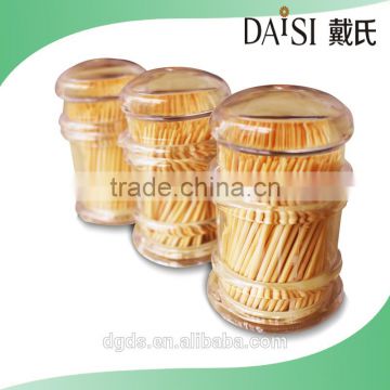 Dongguan factory natural bamboo toothpick China bamboo toothpicks