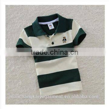 High quality custom print polo T shirt for boy kids