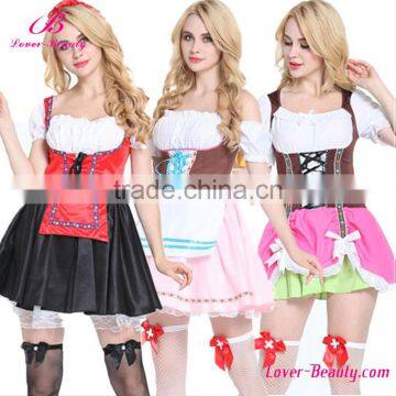 2016 Lover-Beauty red high quality newest german dirndl