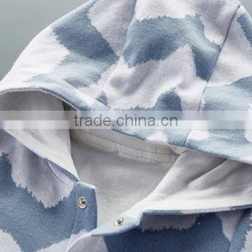 Bulk Wholesale Baby Clothes Infant Outfits Wave Patterned Jumpsuit photo-6