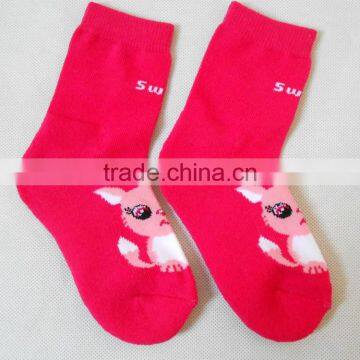 Hot Sale Design Cartoon Animal Kids Sock