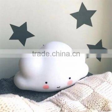 hot sale good quality baby room decoration cute Luminous toy lamp smiling clouds shape led light Luminous toy