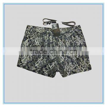 2016 Fashion Cheap Sexy Snow Print Women Camouflage Shorts photo-2