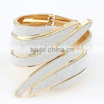 Punk alloy stickers exaggerated retro bracelet bracelet female wings