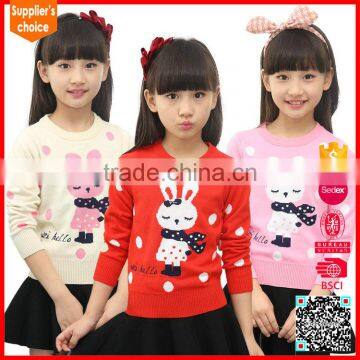 Kids jacquard warm sweater pullover kids 2017 sweaters for kids