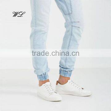 Men Denim Fabric Harem Jean Pants Cotton/Spandex Customised New Man Jeans photo-2