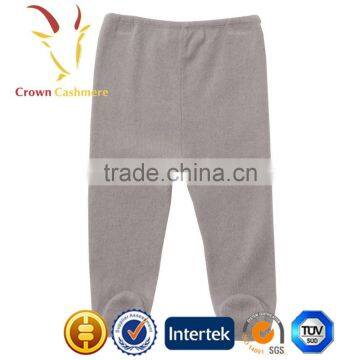 Kids Merino Wool Pants Cashmere Long Underwear