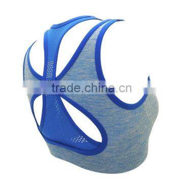 2017 Mature Women Seamless Bra Lingerie Brand Gym Wear Plain Sexy Sports Bra photo-4