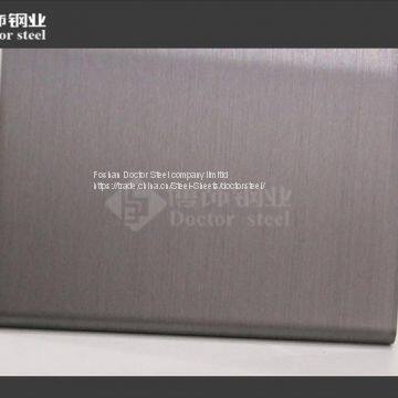 304 light unfingre print stainless steel sheet,HL black titanium stainless steel plate