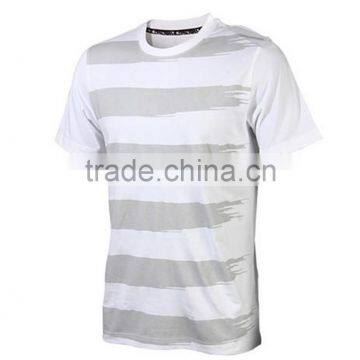 Summer Sport T Shirt Custom Polyester Dri Fit Mesh T Shirt Running And Training T Shirt For Promotional