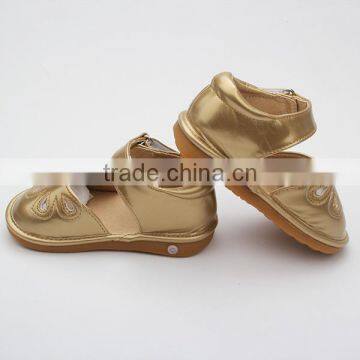 Kids Leather Metarial and Rubber Squeaky Shoes Wholesale photo-5